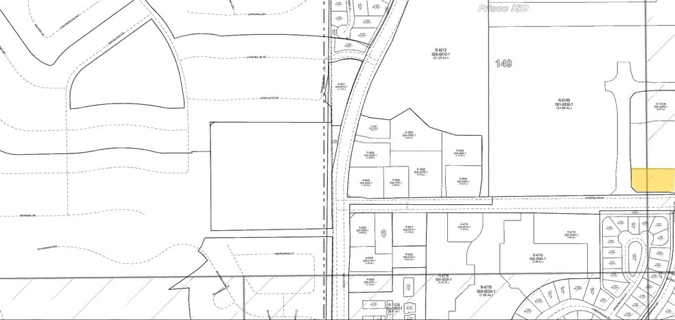 6160 Warren Pky, Frisco, TX for lease - Plat Map - Image 3 of 18