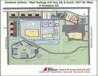 Plus de détails pour Kellogg & 183rd St W, Goddard, KS - Terrain à vendre