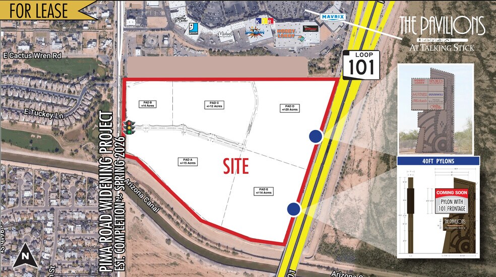 South of SWC Talking Stick Way & 101 loop, Scottsdale, AZ à louer - Photo du bâtiment - Image 2 de 4