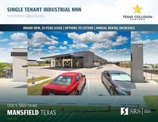 Plus de détails pour 1100 S Main St, Mansfield, TX - Industriel à vendre