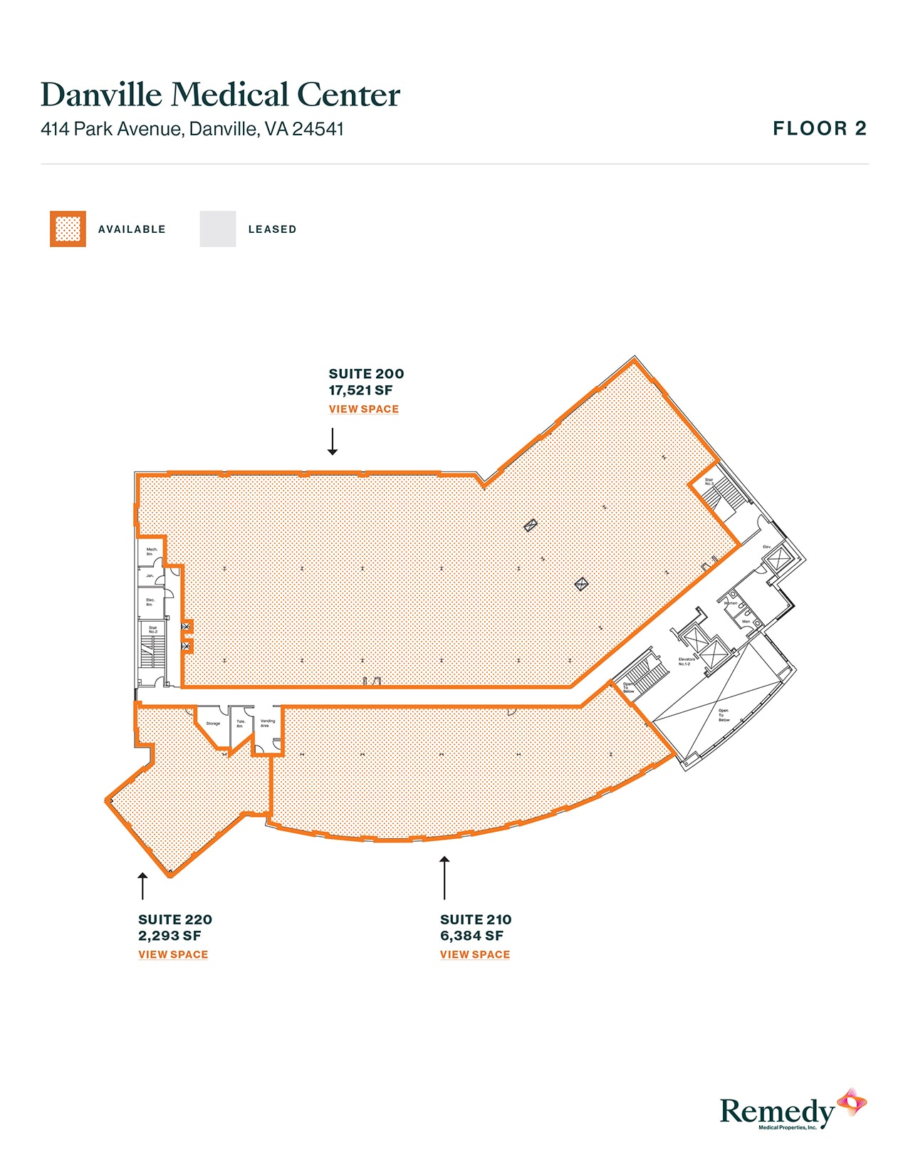 414 Park Ave, Danville, VA for lease Floor Plan- Image 1 of 4