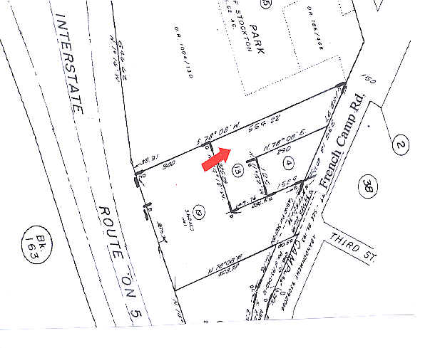 1601 French Camp Tpke, Stockton, CA for sale - Plat Map - Image 2 of 4