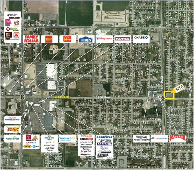 928 W 1800 N, Clinton, UT for lease - Aerial - Image 2 of 6