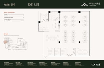 5700 Wilshire Blvd, Los Angeles, CA à louer Plan d’étage- Image 1 de 1