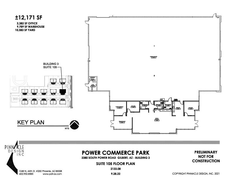 3380 S Power Rd, Gilbert, AZ for lease Floor Plan- Image 1 of 1