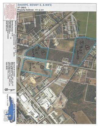 Plus de détails pour Hwy 241 N & Hwy 111, Beulaville, NC - Terrain à vendre