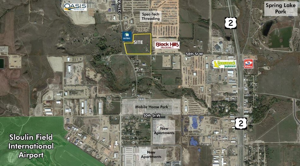 58th Street W And 137th Ave W, Williston, ND à vendre - Photo du bâtiment - Image 2 de 2