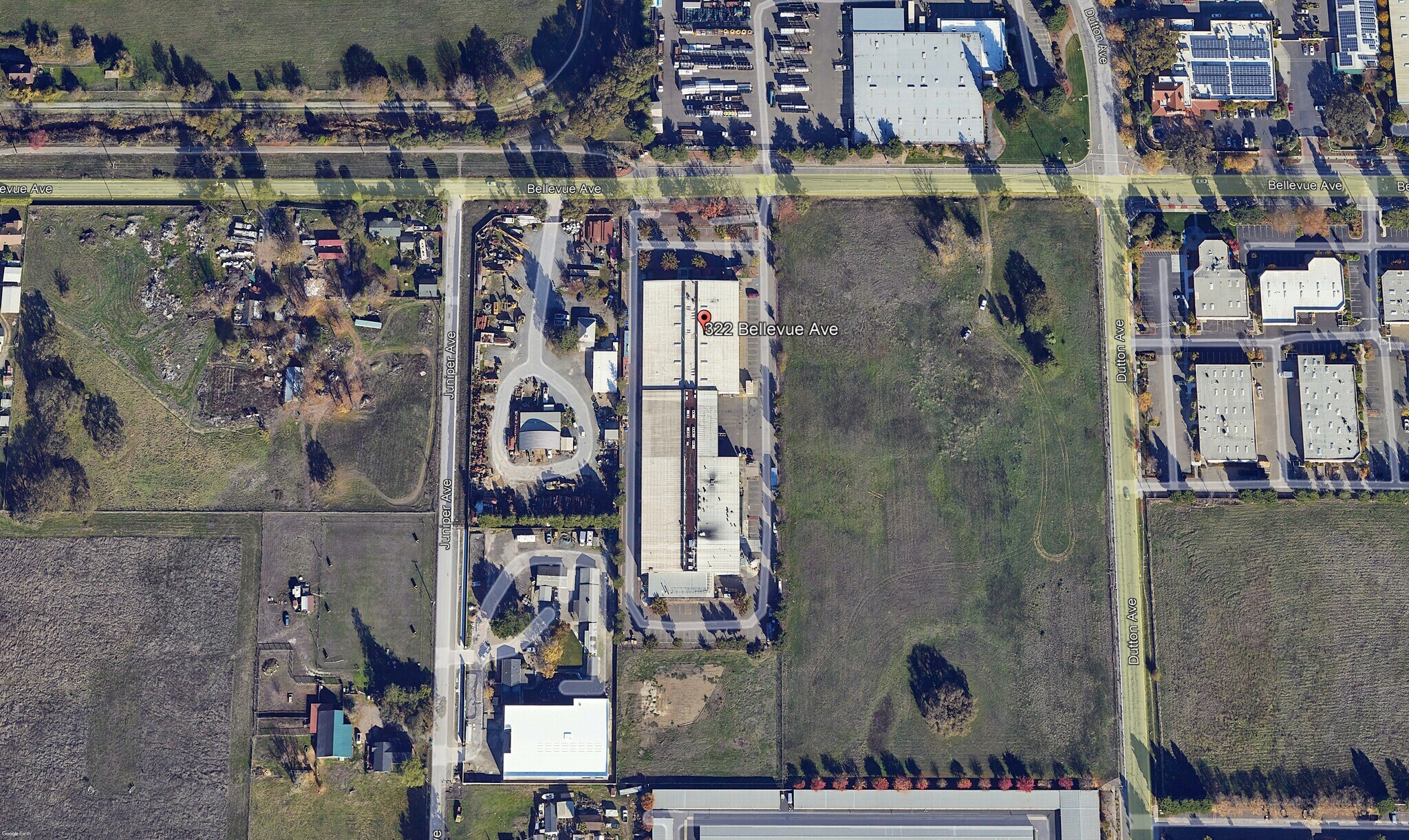 322 Bellevue Ave, Santa Rosa, CA for lease Building Photo- Image 1 of 4