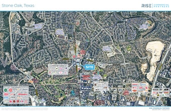 19140 Stone Oak Pky, San Antonio, TX - Aerial  map view - Image1