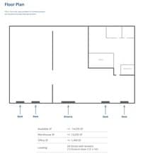 N110W13125 Washington Dr, Germantown, WI for lease Floor Plan- Image 1 of 1