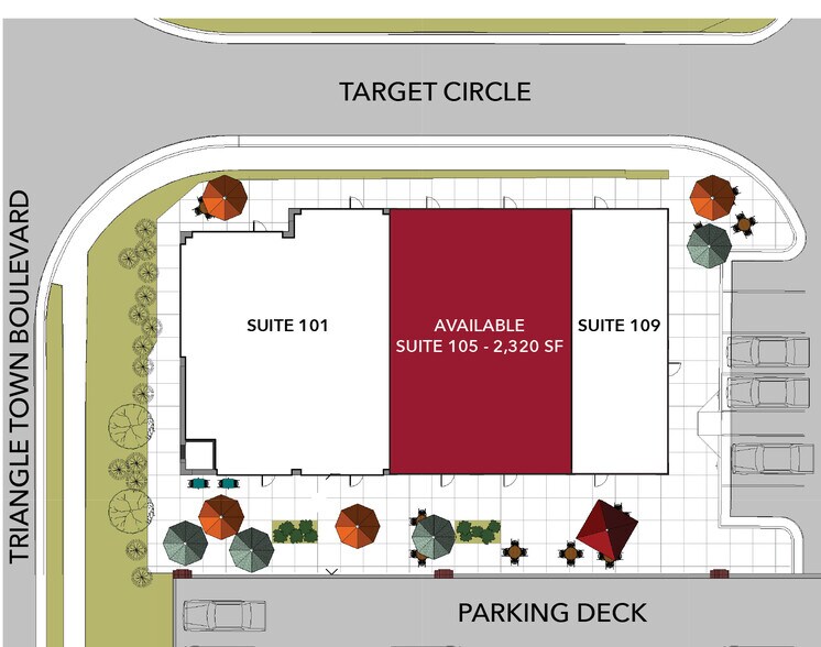 7810 Target Cir, Raleigh, NC à louer - Photo du bâtiment - Image 2 de 10