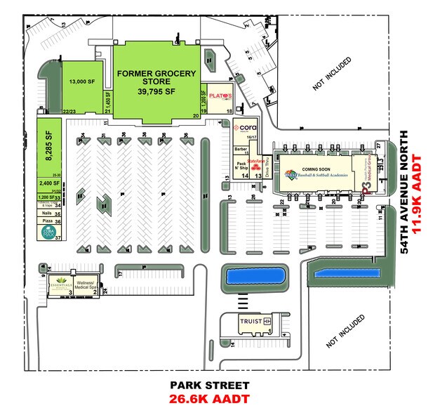 5511 Park St N, Saint Petersburg, FL à louer - Photo du bâtiment - Image 2 de 14