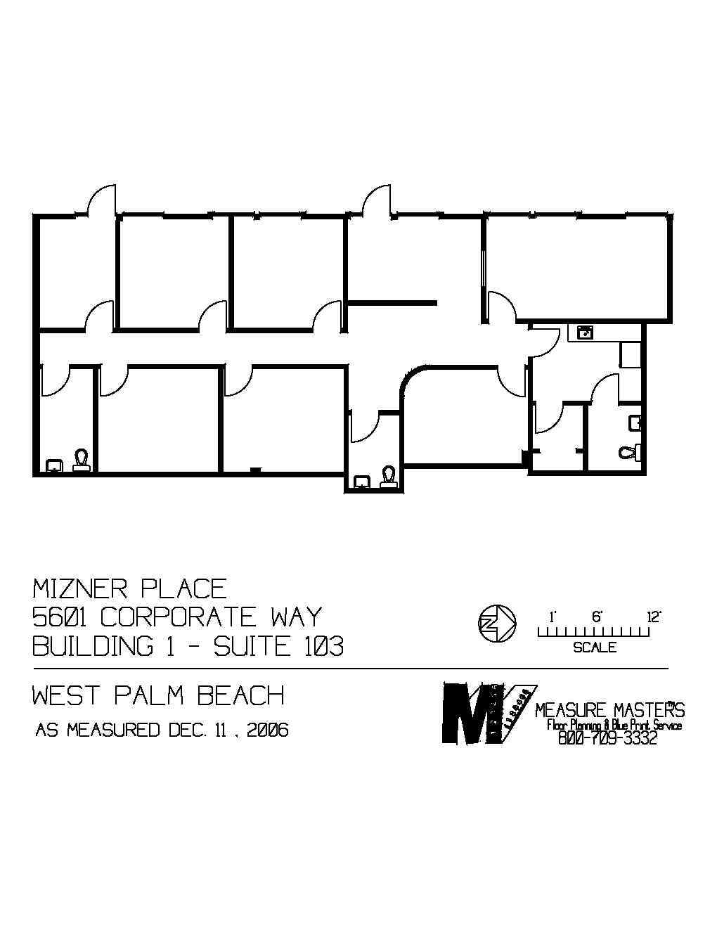 5601 Corporate Way, West Palm Beach, FL for lease Floor Plan- Image 1 of 1