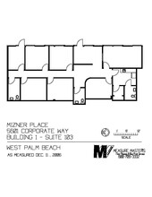 5601 Corporate Way, West Palm Beach, FL for lease Floor Plan- Image 1 of 1