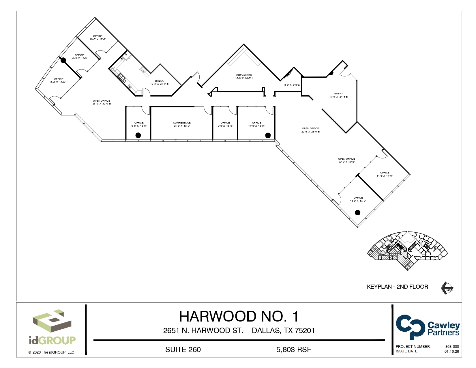 2651 N Harwood St, Dallas, TX for lease Interior Photo- Image 1 of 1