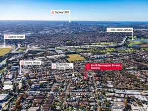 14-16 Ramsgate St, Botany, NSW - Aerial map view - Image1