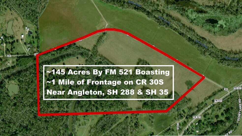 County Rd 30S, Angleton, TX for sale - Aerial - Image 1 of 27