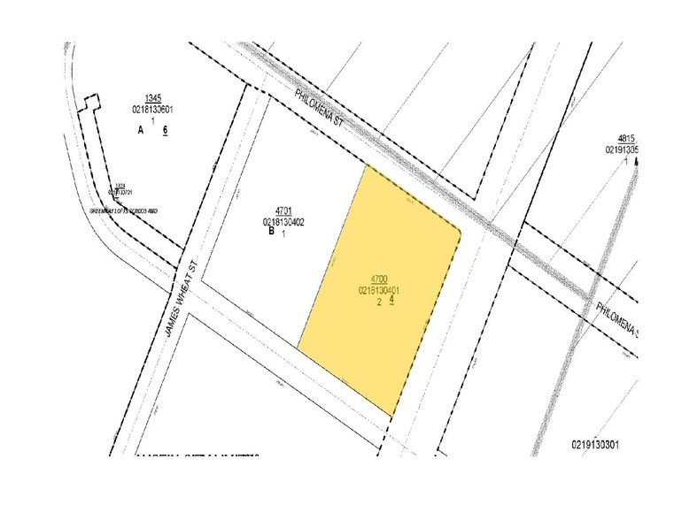 4700 Mueller Blvd, Austin, TX à vendre - Plan cadastral - Image 1 de 1