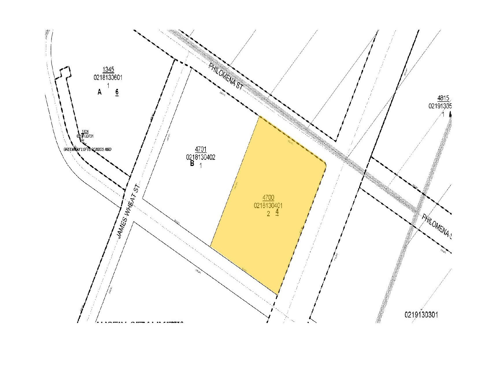 4700 Mueller Blvd, Austin, TX à vendre Plan cadastral- Image 1 de 1