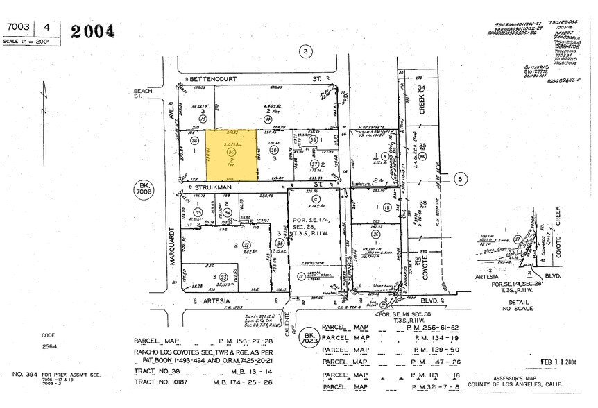 13815 Struikman Rd, Cerritos, CA for sale - Plat Map - Image 2 of 5