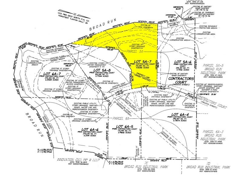 9440-9480 Contractors Ct, Manassas, VA à louer - Plan cadastral - Image 3 de 6