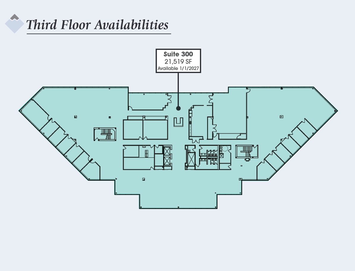 425 S Woods Mill Rd, Town And Country, MO à louer Plan d’étage- Image 1 de 1