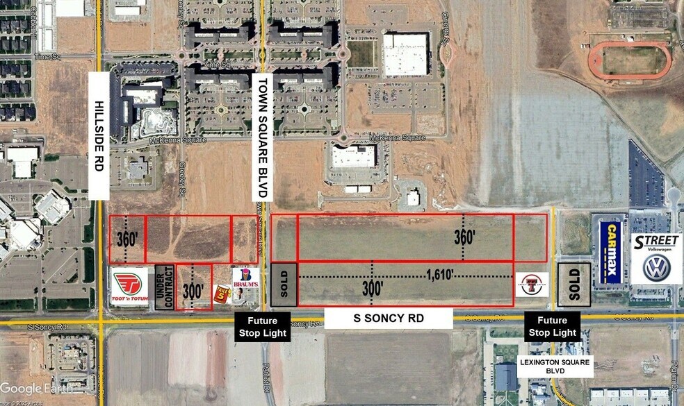 Soncy, Amarillo, TX for sale - Aerial - Image 2 of 2