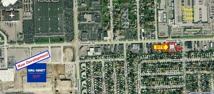 28455 Plymouth Rd, Livonia, MI - Aérien  Vue de la carte - Image1