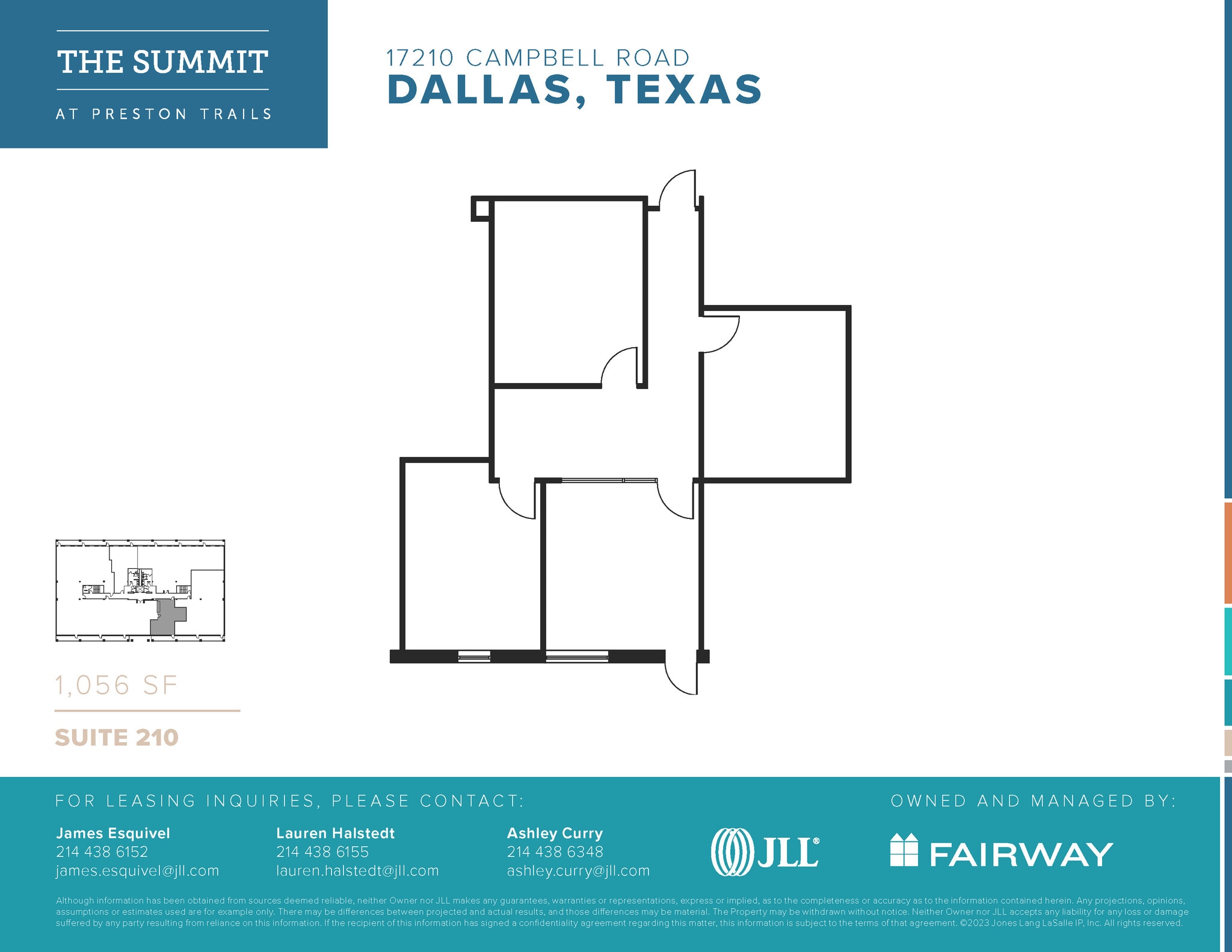 17101 Preston Rd, Dallas, TX for lease Floor Plan- Image 1 of 1
