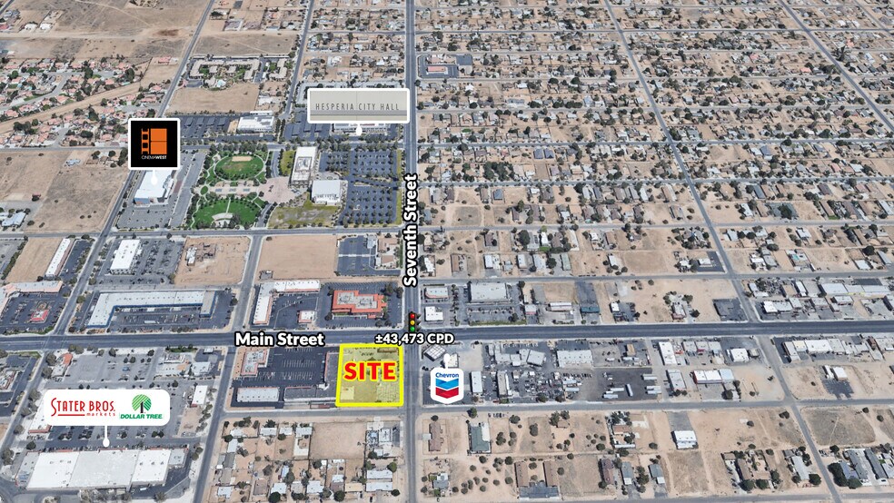 15901 Main St, Hesperia, CA à louer - Photo du bâtiment - Image 2 de 2