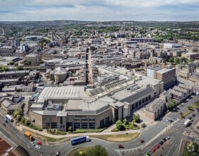 Kingsgate Shopping Centre, Huddersfield, WYK - AÉRIEN  Vue de la carte