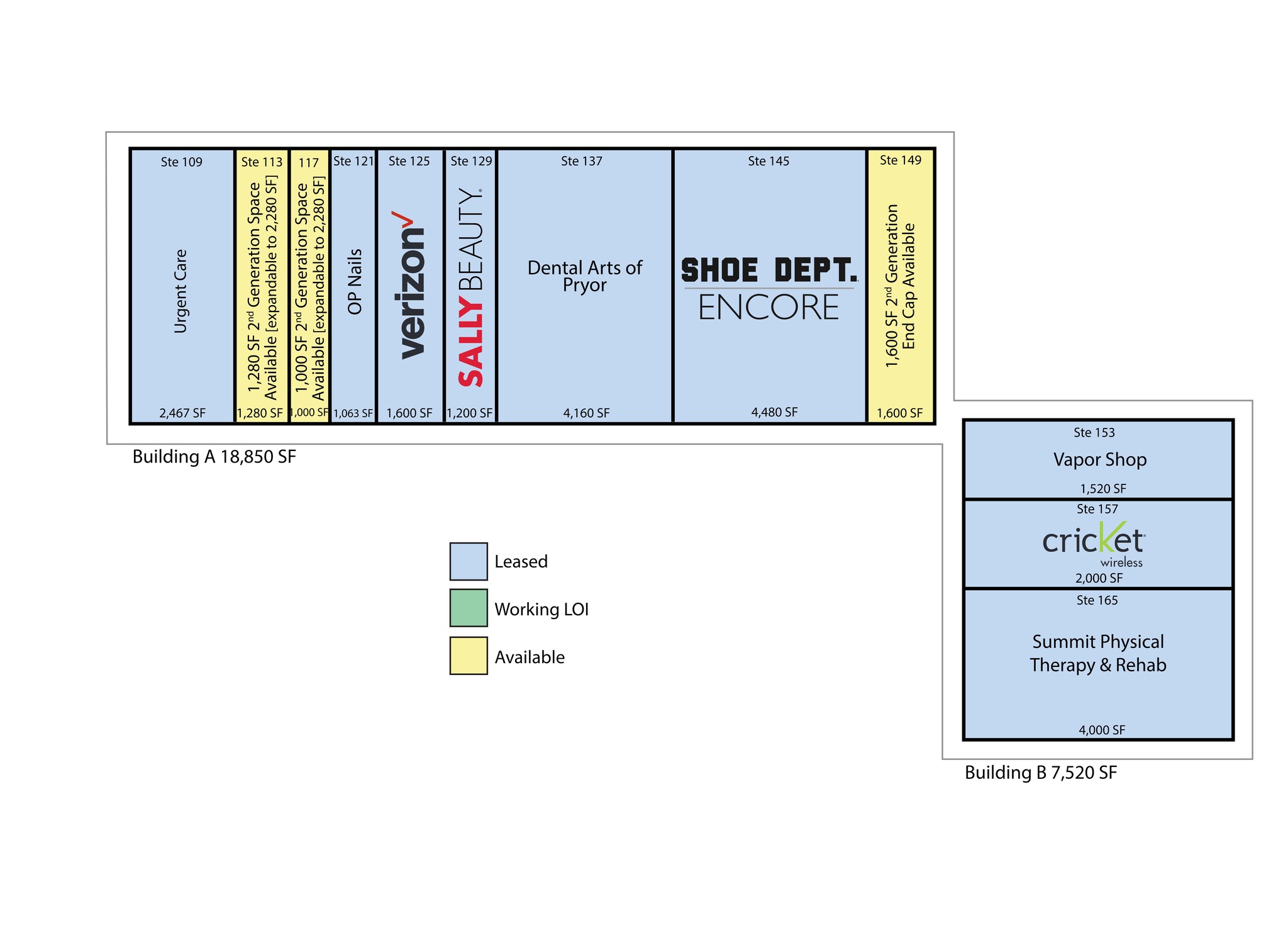 NEQ Highway 69 & Steve Barry Boulevard, Pryor, OK for lease Site Plan- Image 1 of 3