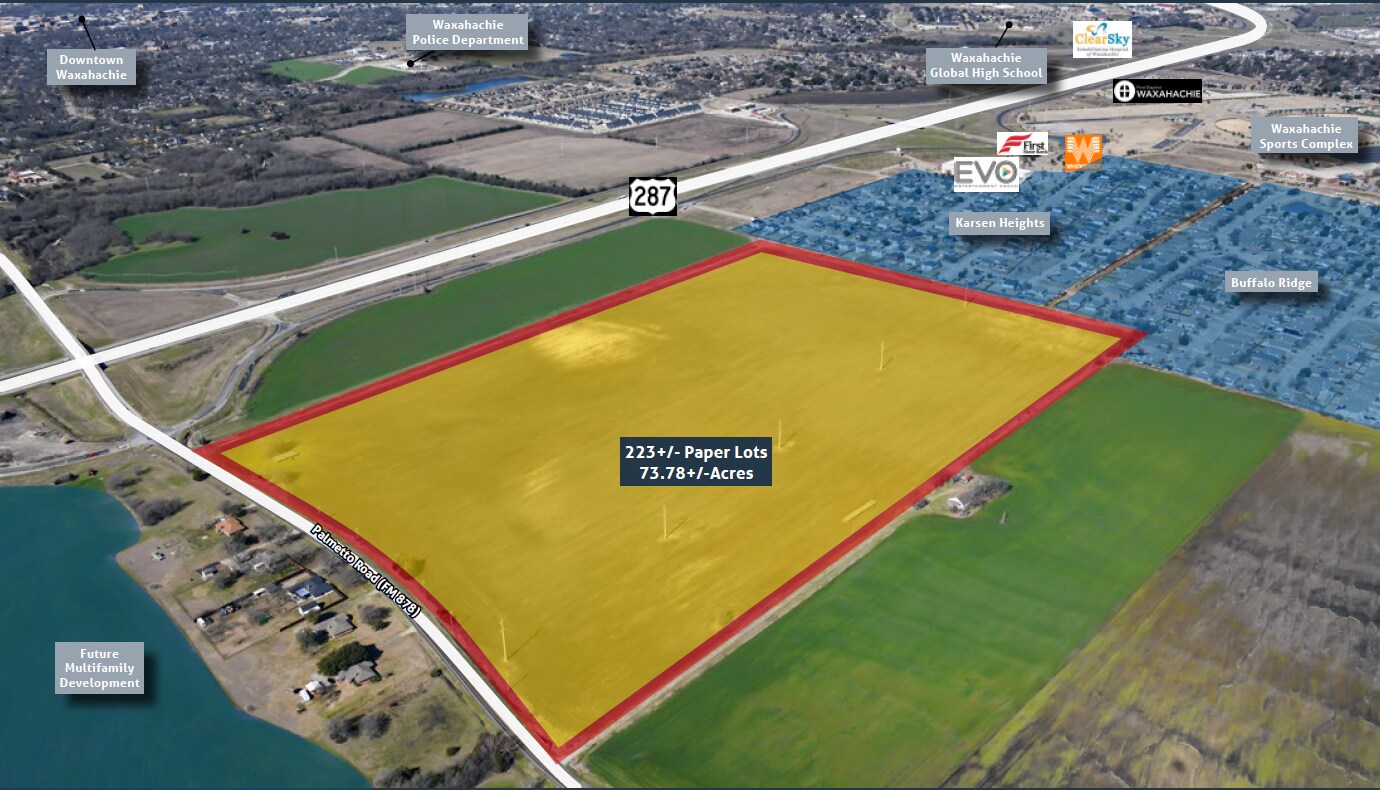 FM Rd 878, Waxahachie, TX à vendre Photo du bâtiment- Image 1 de 4