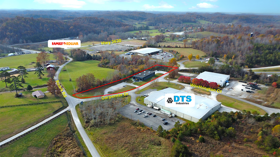 87 Carpenter Dr, Annville, KY for sale - Aerial - Image 3 of 16