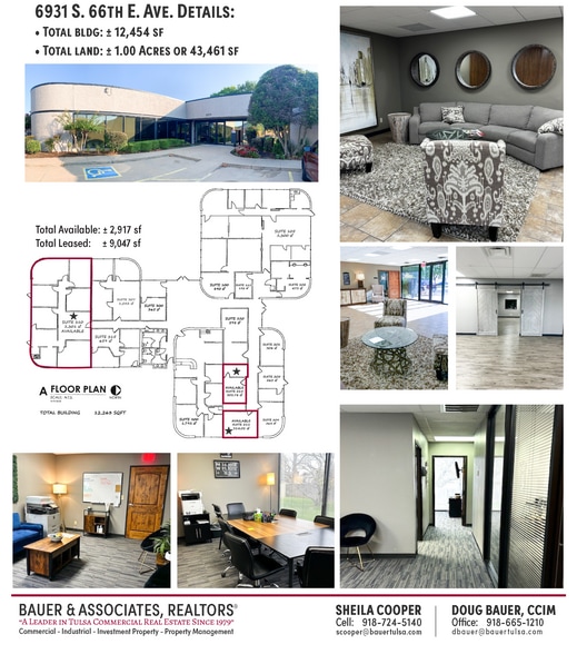 6931 S 66th East Ave, Tulsa, OK for sale - Site Plan - Image 3 of 16
