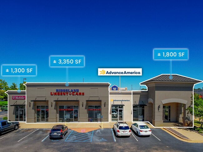 Plus de détails pour 920 E County Line Rd, Ridgeland, MS - Médical, Commerce de détail à louer