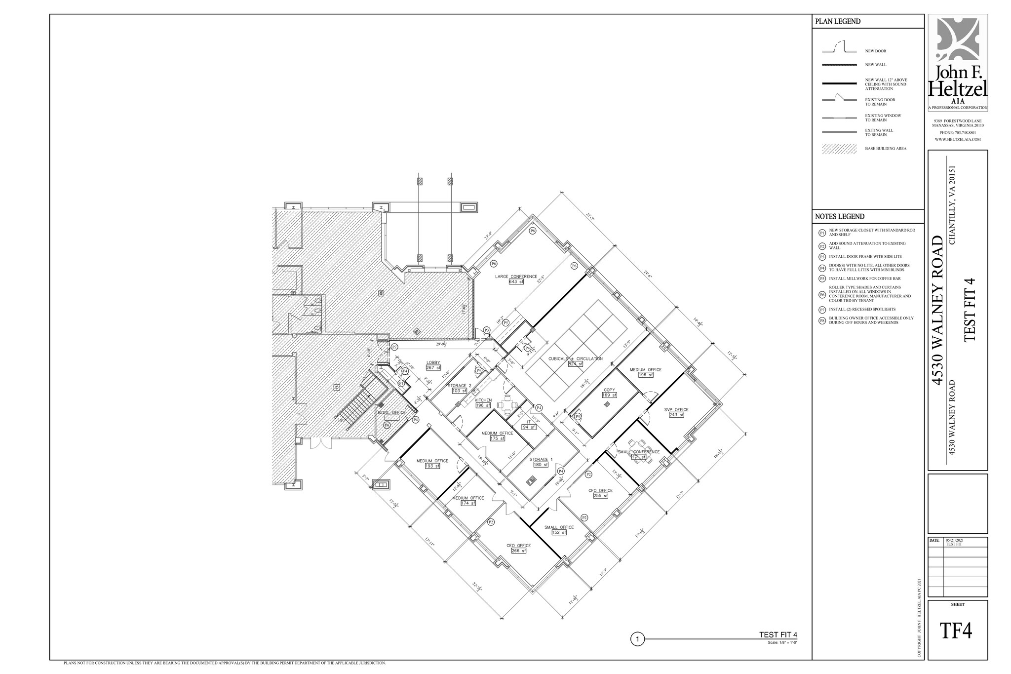 4530 Walney Rd, Chantilly, VA à louer Plan de site- Image 1 de 1