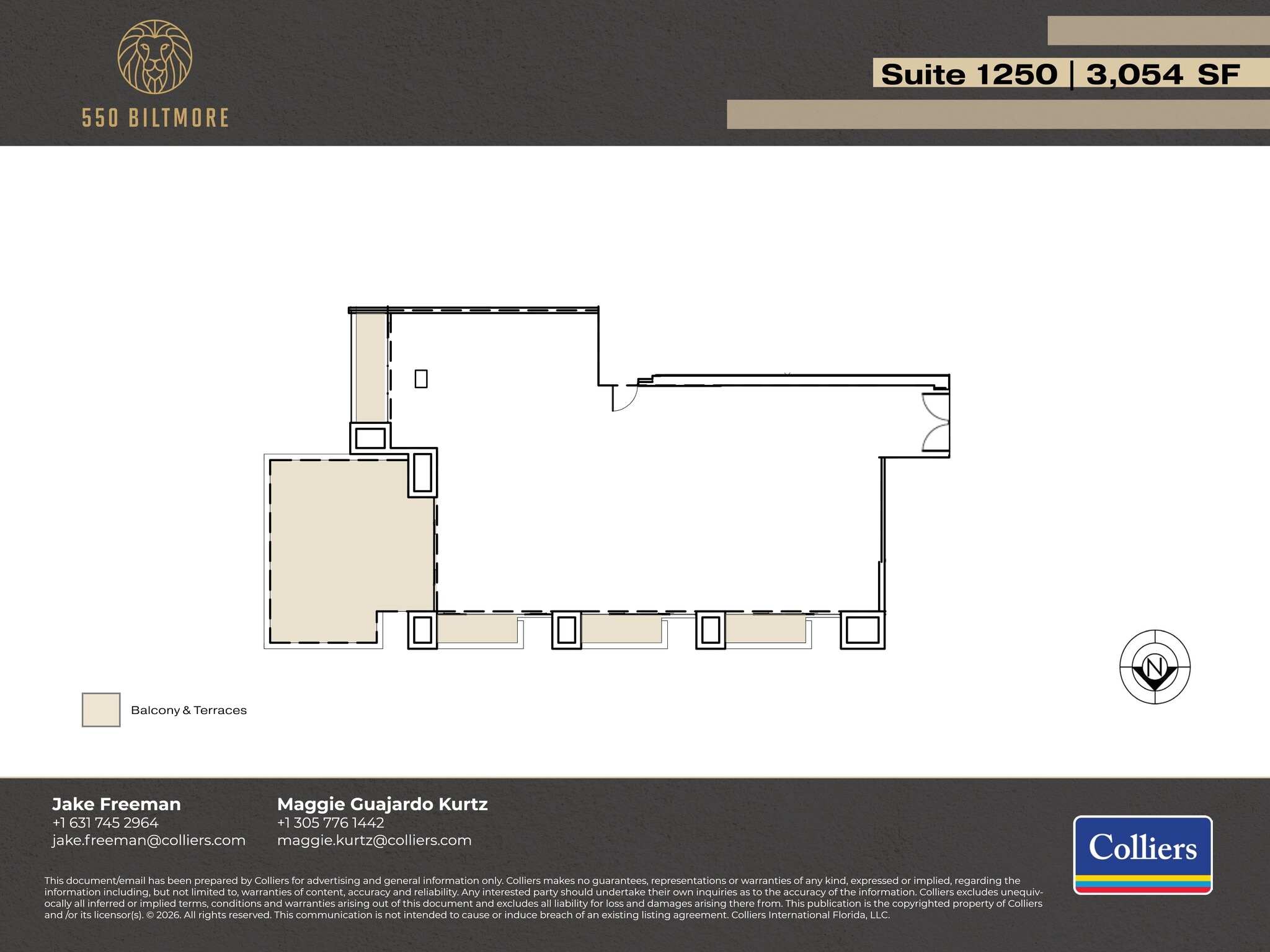 550 Biltmore Way, Coral Gables, FL for lease Site Plan- Image 1 of 1