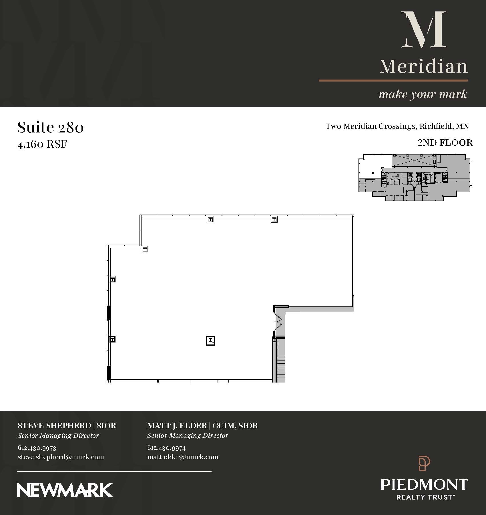 1 Meridian Crossings, Richfield, MN à louer Plan d’étage- Image 1 de 1