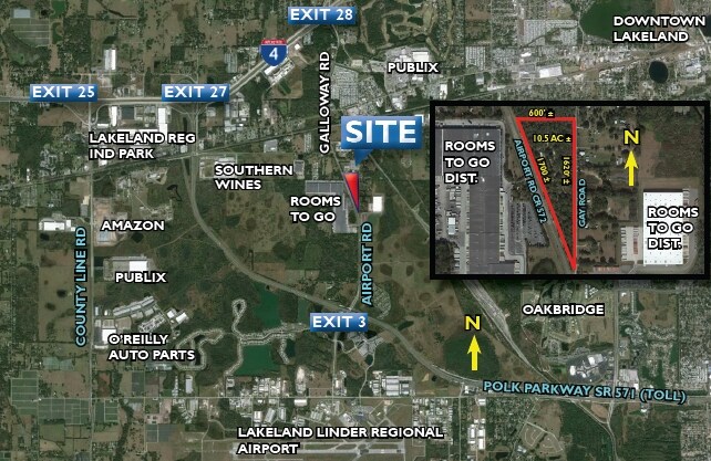 1472 Airport Rd, Lakeland, FL à vendre - Photo du bâtiment - Image 3 de 18