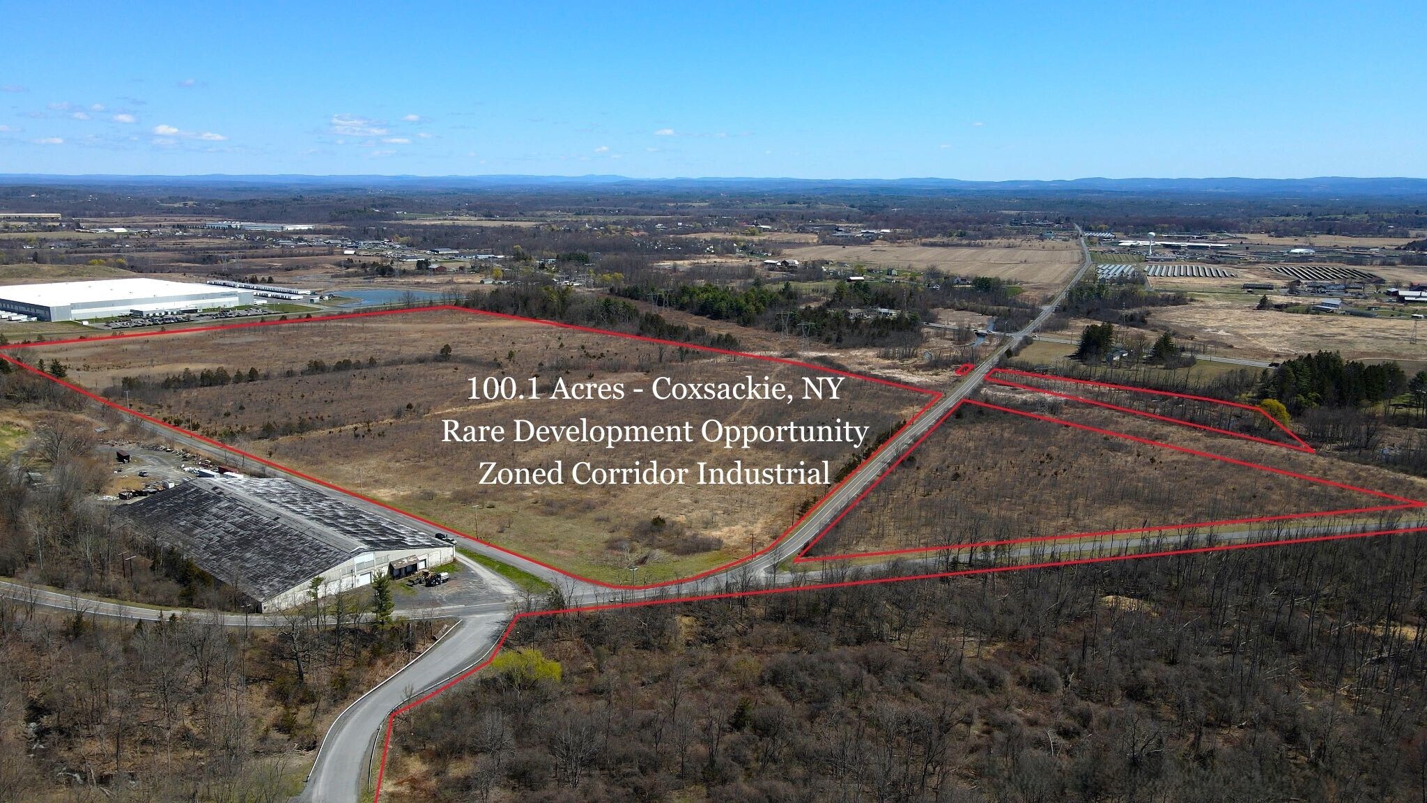 Old Plank Rd, Coxsackie, NY à vendre Aérien- Image 1 de 32
