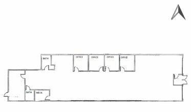 1368-1498 S Sheldon Rd, Plymouth, MI à louer Plan d’étage- Image 1 de 2