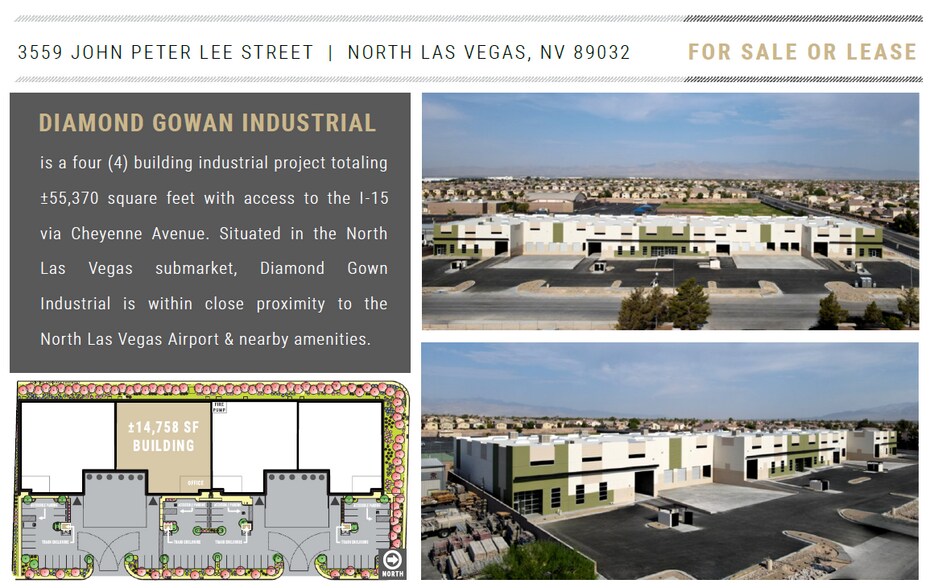 3559 John Peter Lee St, North Las Vegas, NV à vendre - Photo du bâtiment - Image 2 de 6