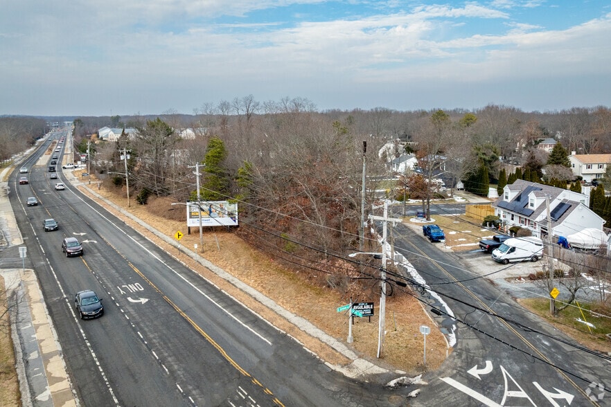 Route 112 and E. Grove St., Port Jefferson Station, NY for sale - Aerial - Image 2 of 3
