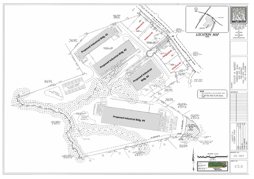 Friendship Rd at I-985, Buford, GA à vendre - Plan de site - Image 3 de 5