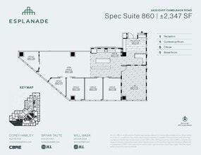 2425 E Camelback Rd, Phoenix, AZ for lease Floor Plan- Image 1 of 1