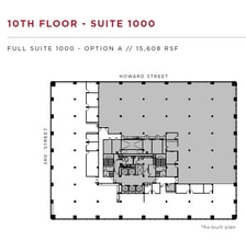 201 Third St, San Francisco, CA for lease Floor Plan- Image 1 of 1