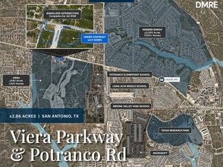 More details for Viera Parkway & Potranco Rd, San Antonio, TX - Land for Sale