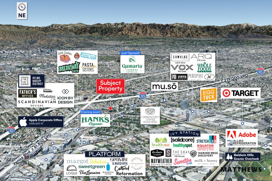 2683 S La Cienega Blvd, Los Angeles, CA à louer - Photo du bâtiment - Image 3 de 3