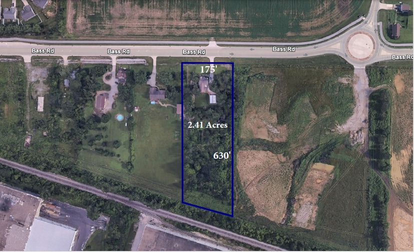 6601 Bass Rd, Fort Wayne, IN for sale - Aerial - Image 2 of 3